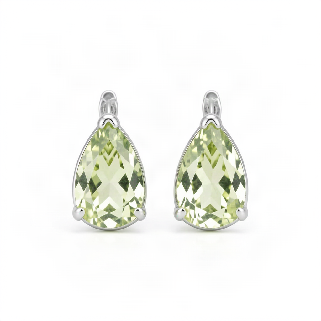 Peridot Drop Earrings