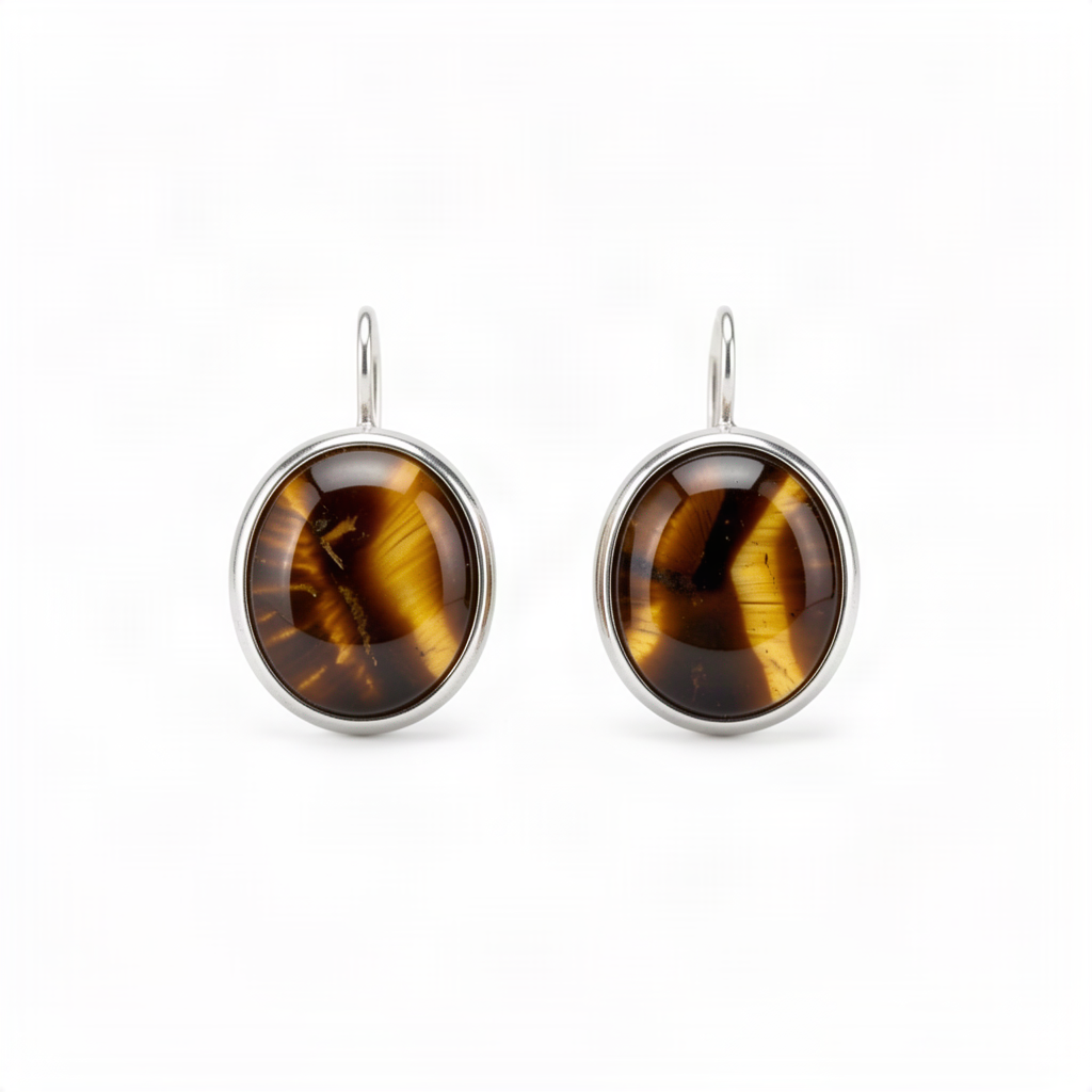 Tiger Eye Earrings